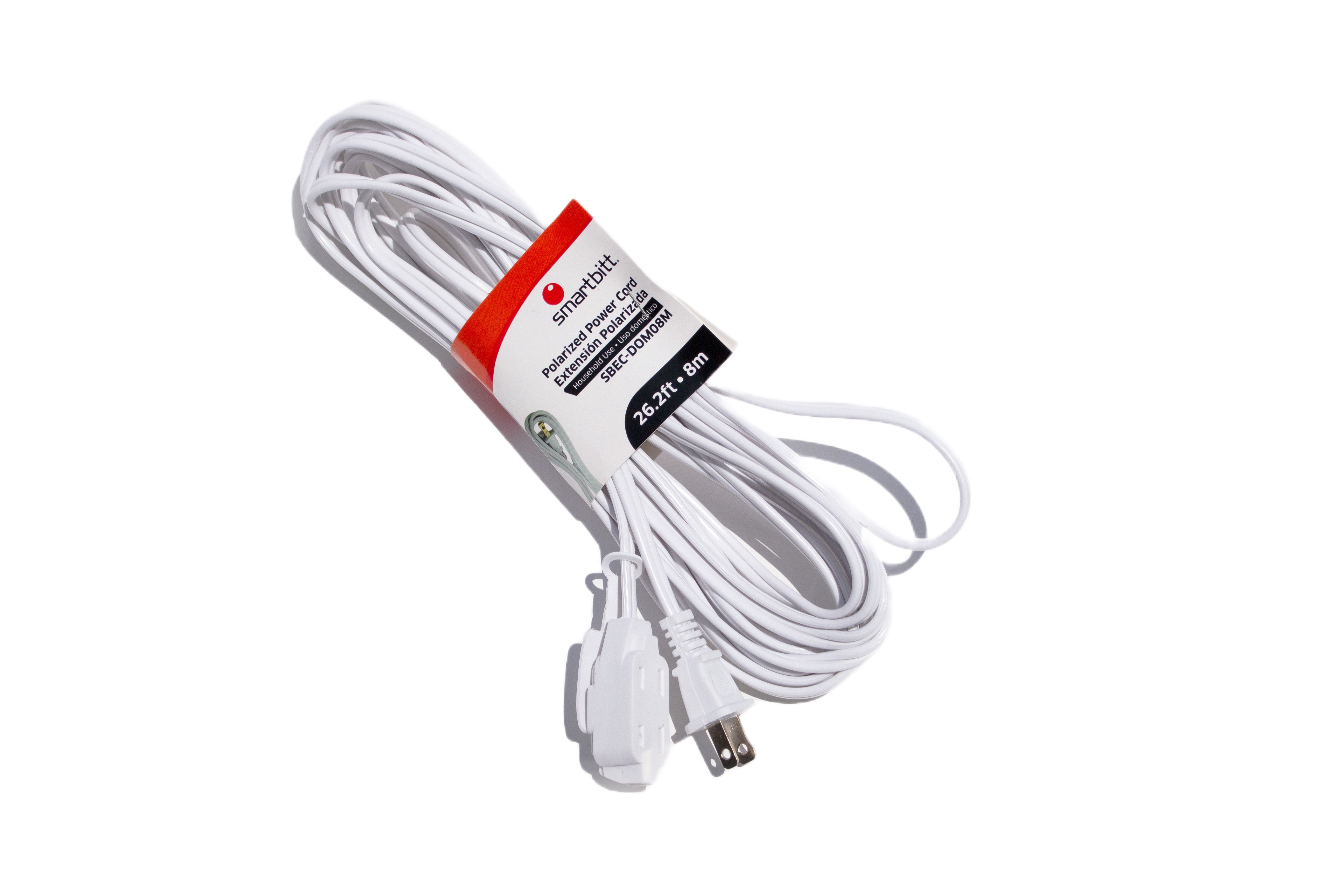 Extensión Domestica SMARTBITT SBEC-DOM08M - Blanco, 3, 8 m Extensión Domestica SMARTBITT SBEC-DOM08M - Blanco, 3, 8 m